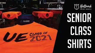 Screenprinting - Union-Endicott Tigers Senior Class Shirts