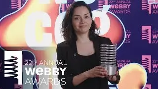 Celestial Dynamics' 5-Word Speech at the 22nd Annual Webby Awards