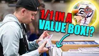 I Found a 1/1 In a Value Box For ONLY $10 At a Card Show! 😱