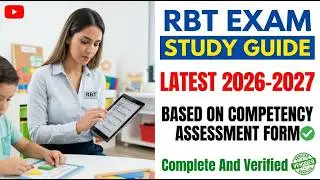 RBT EXAM STUDY GUIDE LATEST 2026-2027- BASED ON COMPETENCY ASSESSMENT FORM Complete And Verified