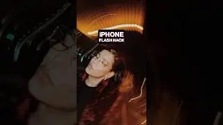 iPhone flash hack 📱📸 #shotoniphone #photography