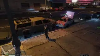 Pink taxi launches me to the air