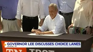 Gov. Lee talks Transportation Modernization Act in Apison Tuesday