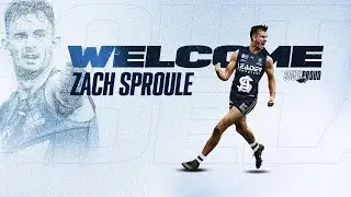 Welcome Zach Sproule