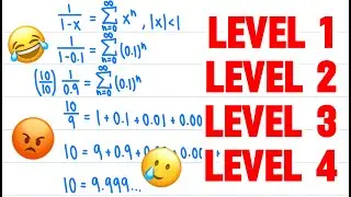 Proving 0.999... = 1 in 4 levels of difficulty. Things got heated ... (ft. 2 random guys)