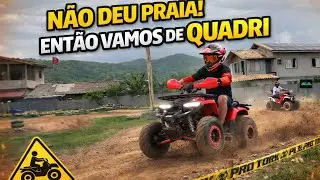 Fomos Conhecer a Praia de Bombinhas&hellip; Mas a Chuva Mudou Tudo! 🌧️🚜 Partiu Quadriciclo!