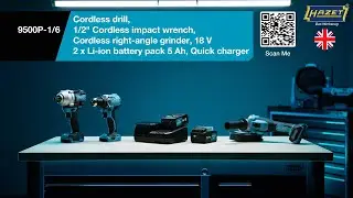 HAZET cordless drill ∙ 1/2
