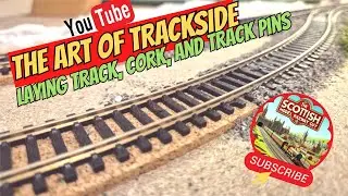 Lay YOUR Model Railway Track, Cork, and Track Pins [Tutorial].