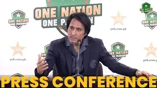LIVE - PCB Chairman Ramiz Raja addresses the media at the National Stadium, Karachi