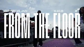 From the Floor: BIG home opener win vs Clippers 🏡 | UTAH JAZZ
