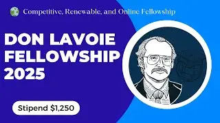 The Don Lavoie Fellowship Program | Mercatus Center | George Mason University