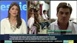 Nicol&aacute;s Montenegro, el maestro sin escuela en Puerto Ruiz habl&oacute; con M&aacute;s Despiertos