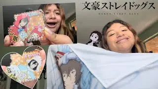 A HUGE Bungo Stray Dogs Merch HAUL!!!