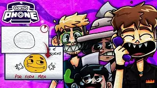 COMPLETING DRAWINGS OF MY FRIENDS ON THE GARTIC PHONE (Ft. Quasar, Cellinke and Ande)