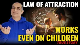 Law Of Attraction's Surprising Effects on Children  | Mitesh Khatri #lawofattractiontechniques