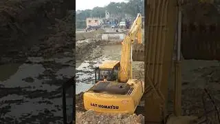 Excavation for Bridge Construction #bridgeconstruction #civilengineeringstudy&construction #shorts