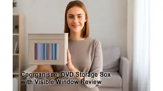 📀 Coorganisers DVD Storage Box with Visible Window Review 🗂️