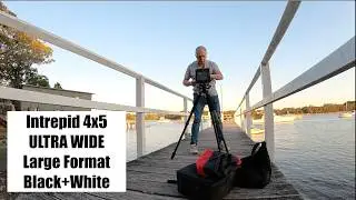ULTRA WIDE Intrepid 4x5 B&W &ndash; Fujinon SWD 65mm &ndash; Thompson Street Jetty
