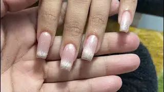 Acrylic application for beginners #nails #acrylicnail 