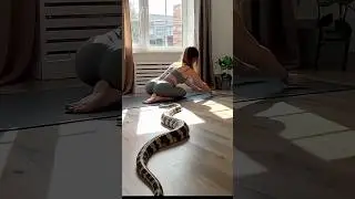 Yoga Mom Has NO Idea There's a Snake Behind Her... [Pressure Play 3]