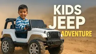 Kids Jeep 4X4 🚘🔥🔥| Kids Car | Battery Car | Remote Control Car | New Thar