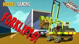 Scrap Mechanic - Forklift Challenge!