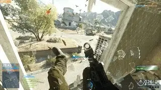 (MP5k) Battlefield Hardline Beta: Conquest - Dust Bowl W/ Live Commentary