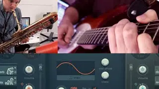 Making music with sax samples
