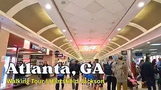 Atlanta's Busiest Airport Terminal E Complete Walking Tour