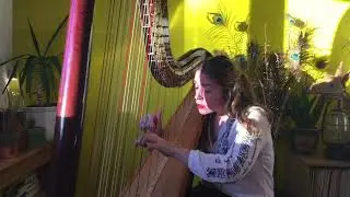 Ólafur Arnalds - Saman. Harp cover by Tamara Young