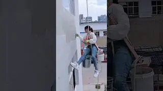 Exterior wall decoration putty construction process