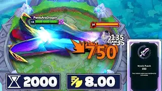 2000 ABILITY HASTE MYSTIC PUNCH WITH 8.00 ATTACK SPEED BELVETH RUNECARVER ft. Rank 1 Arena