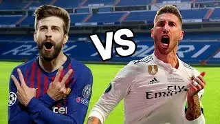 Piqué vs Sergio Ramos. Épicas Batallas de Rap del Fútbol