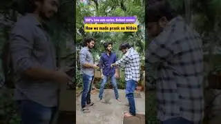 Prank On Ram Nithin, 100% love webseries