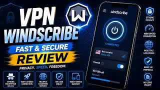 Windscribe App || How to Use Windscribe App || Windscribe VPN App | Windscribe VPN Fast & Secure