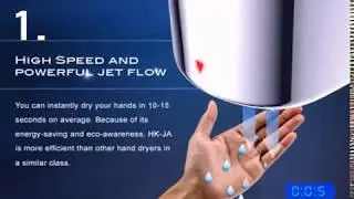 HK-JA: A High Speed, Jet Hand Dryer