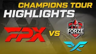 FPX vs Fire Flux Esports/forZe | Highlights | VCT EMEA Stage 3 Challengers Playoffs
