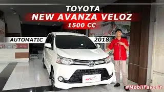 TOYOTA NEW AVANZA VELOZ 1.5CC AT 2018 