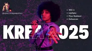 KREA AI 2025: VEO-3, LipSync, Flux KONTEXT, Video RESTYLE