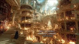 The Candlelit Ancient Library ｜ Calm Celtic Piano for Reading & Study
