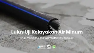 PiPAMAS HDPE SNI Lulus Kelayakan Uji Air Minum