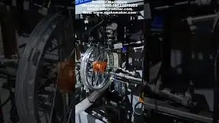 Automatic Motorcycle Wheel Rim Truing Machine