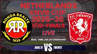 Raalte vs Twente Live Scores | 2025-26 Netherlands KNVB Cup 1/32-Finals