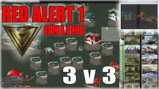 Мощь Альянса в Red Alert 1 игра в мультиплеере CNC online