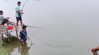 wow nice fishing video in local pond