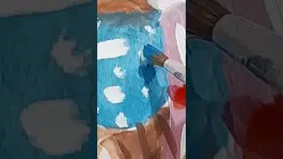 cute and kawaii anime girl painting ...🥰  #10ksubscribers  #viral