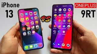 iPhone 13 vs OnePlus 9RT Speed Test🔥Shocking ! A15 Bionic vs Snapdragon 888 (HINDI)