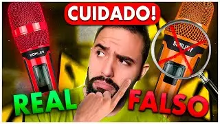 Microfones SOMLIMI EM300 e EW135G4 FALSOS no mercado: COMO n&atilde;o ser ENGANADO?