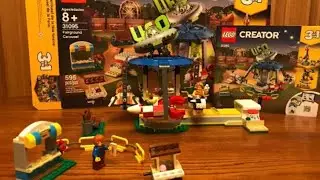 Speed Build of LEGO Fairground Carousel