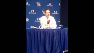 Darrin Horn Press Conference, UK 79 - SC 64
